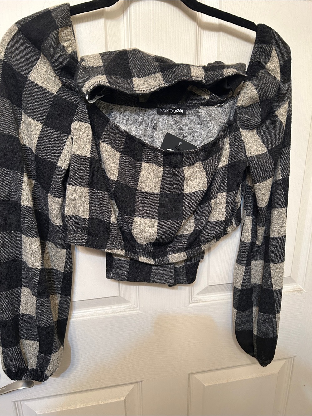 Fashion Nova Rain Check Sweater Set